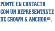 Ponte en contacto con nuestro servicio de atención al huésped de Crown & Anchor