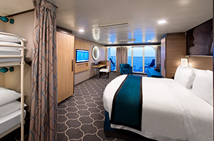 Family Ocean View Stateroom with Balcony