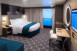 Accessible Interior Stateroom with Virtual Balcony